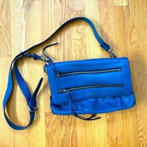 Treasure & Bond dark periwinkle, blue Crossbody purse.